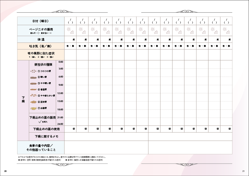ベージニオダイアリー